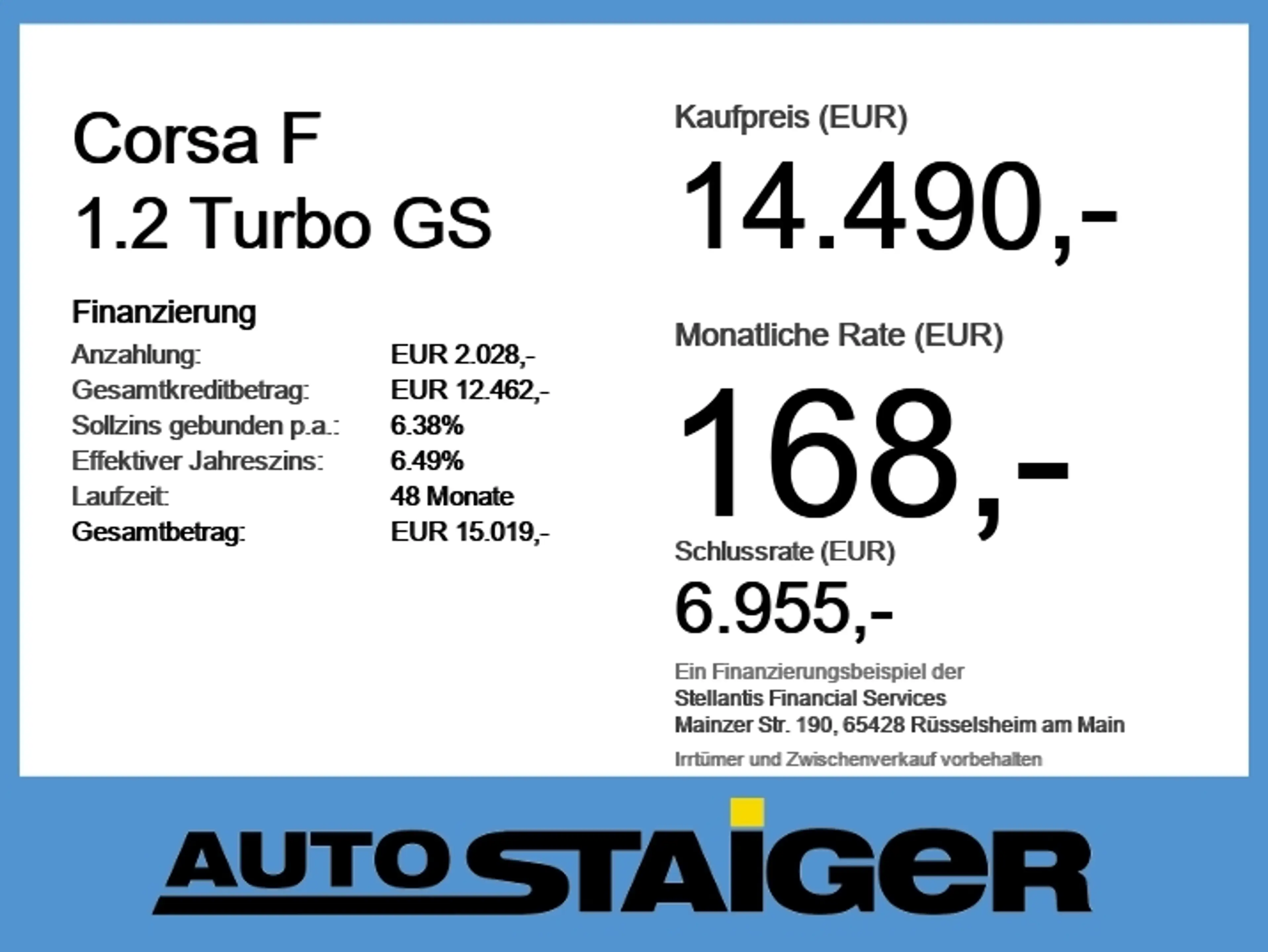 Opel Corsa F 1.2 Turbo GS Facelift+Fernlichtass.+Kam. — photo 2