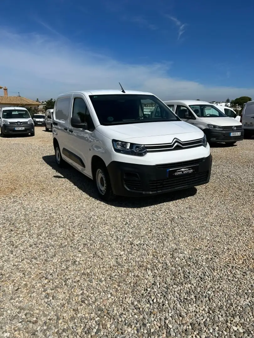 Citroen Berlingo Van BlueHDi Talla M Control 75 Blanc - 1