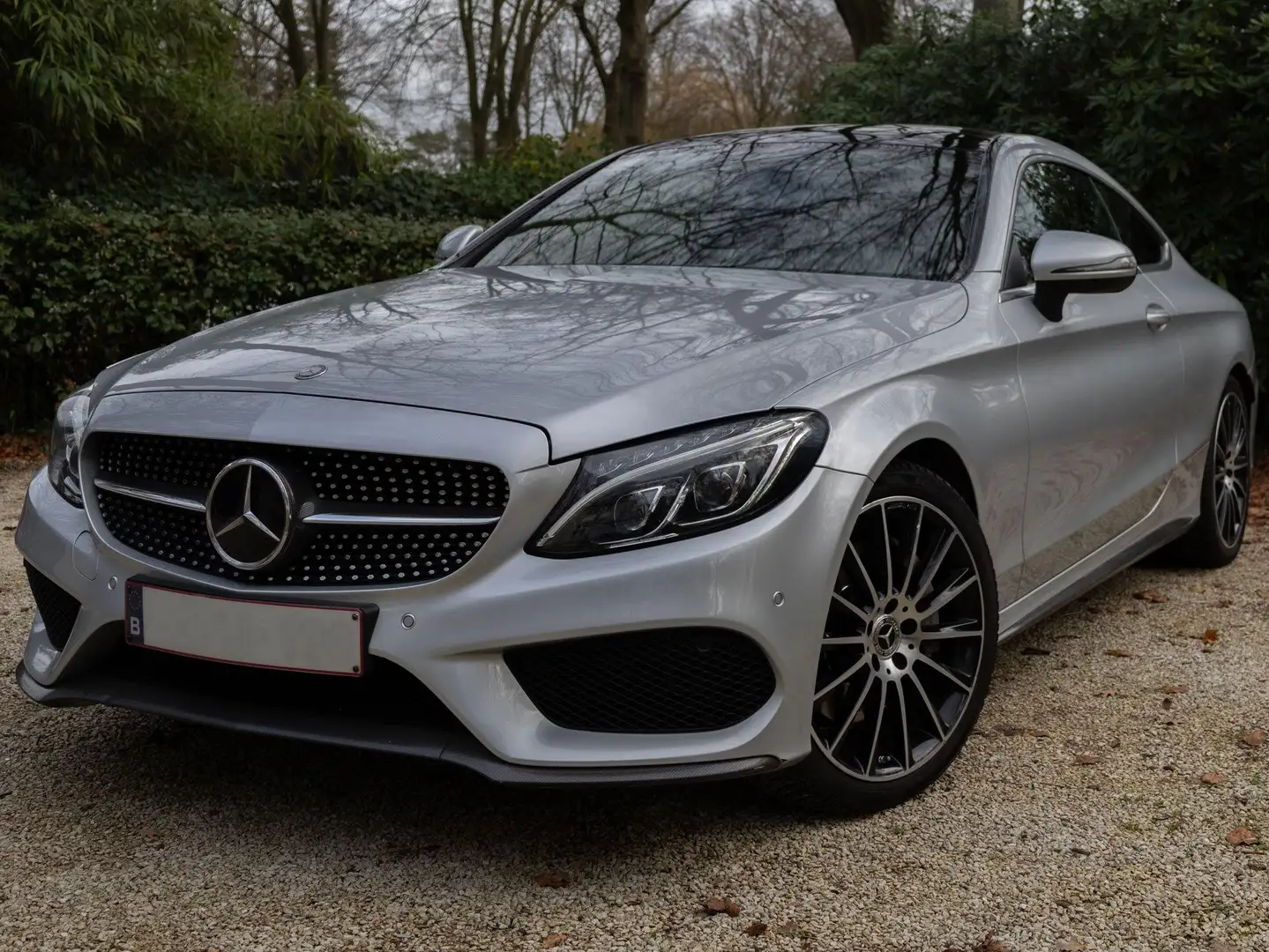 Mercedes-Benz C 250 C 250 d Coupe 9G-TRONIC AMG Line Argent - 1