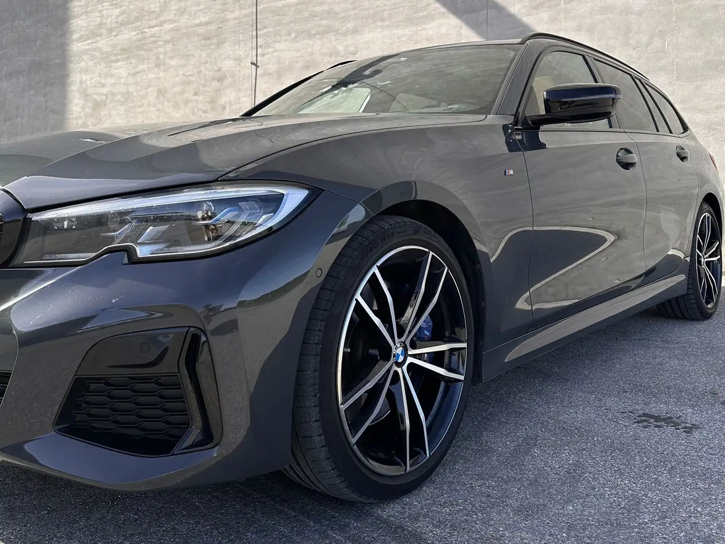 BMW 340 M340d xDrive Touring Aut. Gris - 1