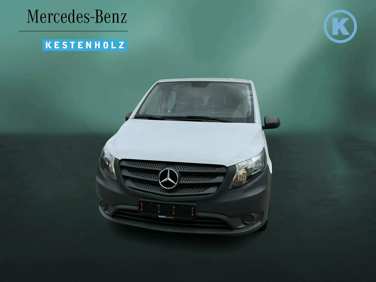 Mercedes-Benz Vito Vito 114 CDI Tourer PRO Extralang Automatik/Klima/8-Sitzer/Kamera Weiß - 2