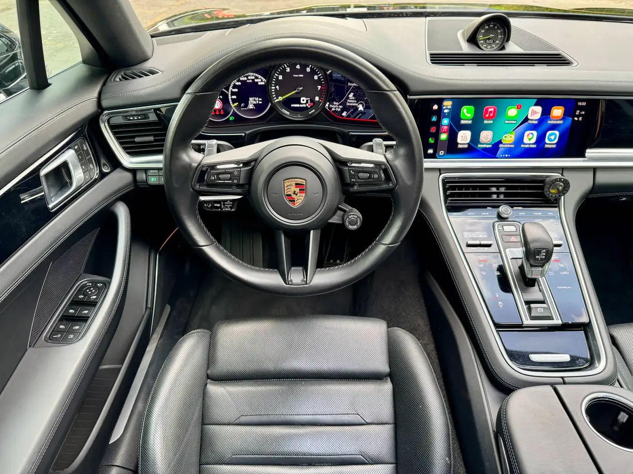 Porsche Panamera 4S e-Hybrid Sport Turismo 2.9 V6 PHEV InnoD/Pano/360/Matrix, миниатюра 11