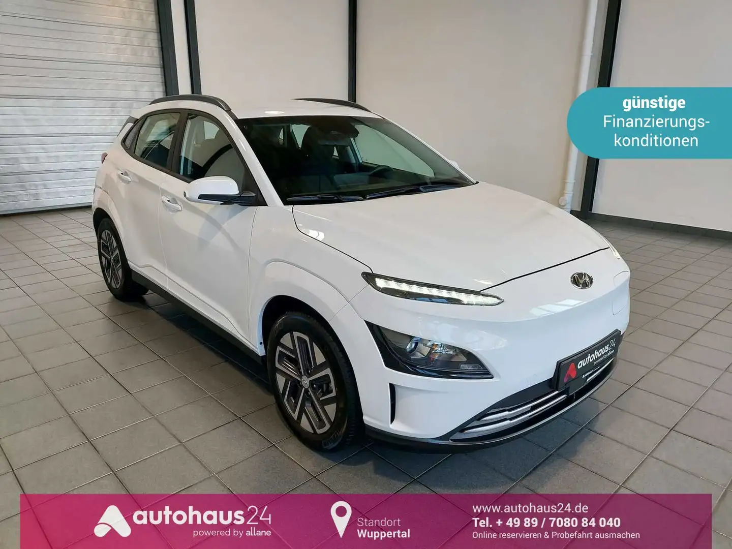 Hyundai Kona Select Elektro ACC|CarPlay|Kamera|Sitzhzg Alb - 1