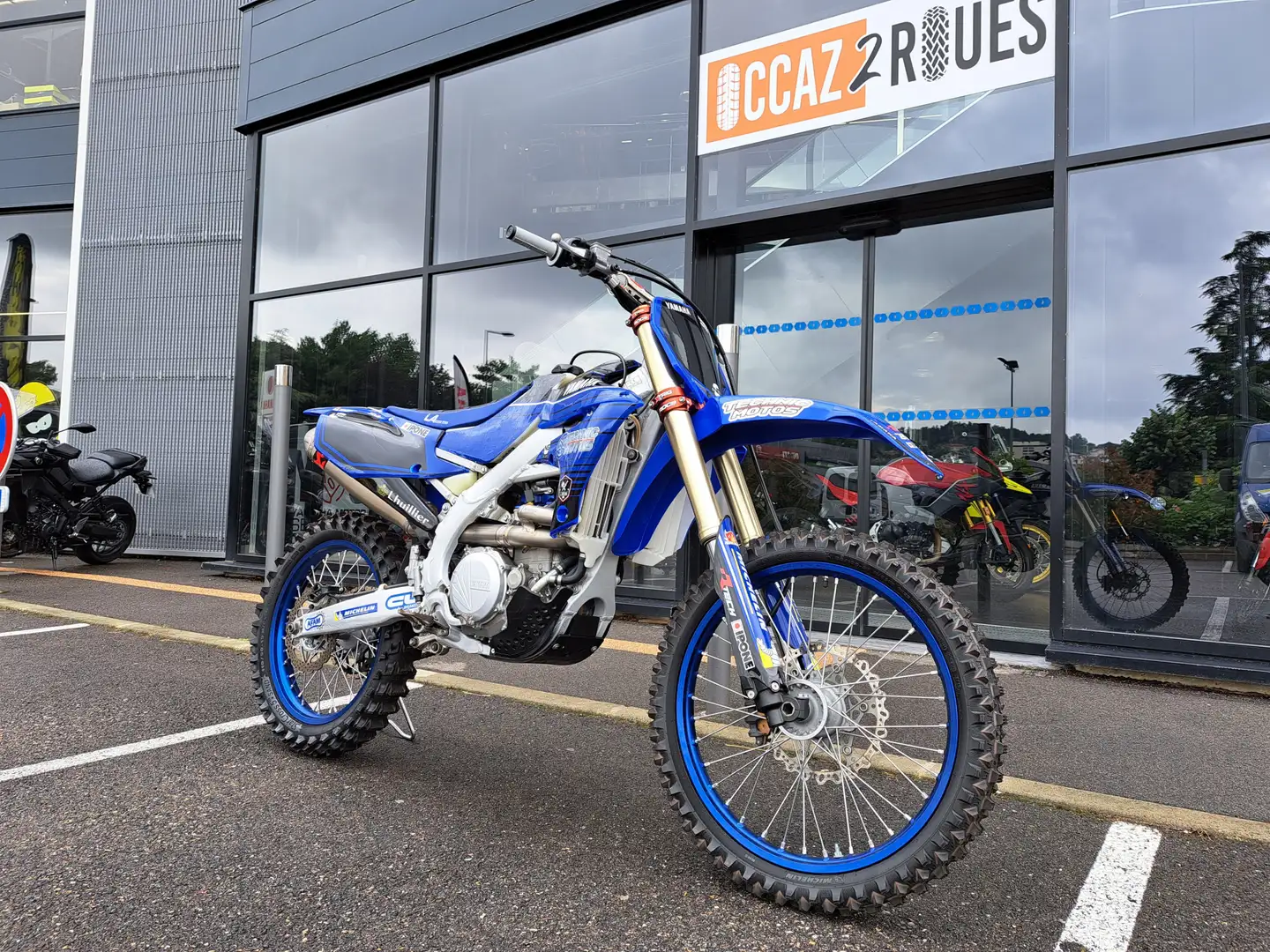 Yamaha YZ 450 Bleu - 2