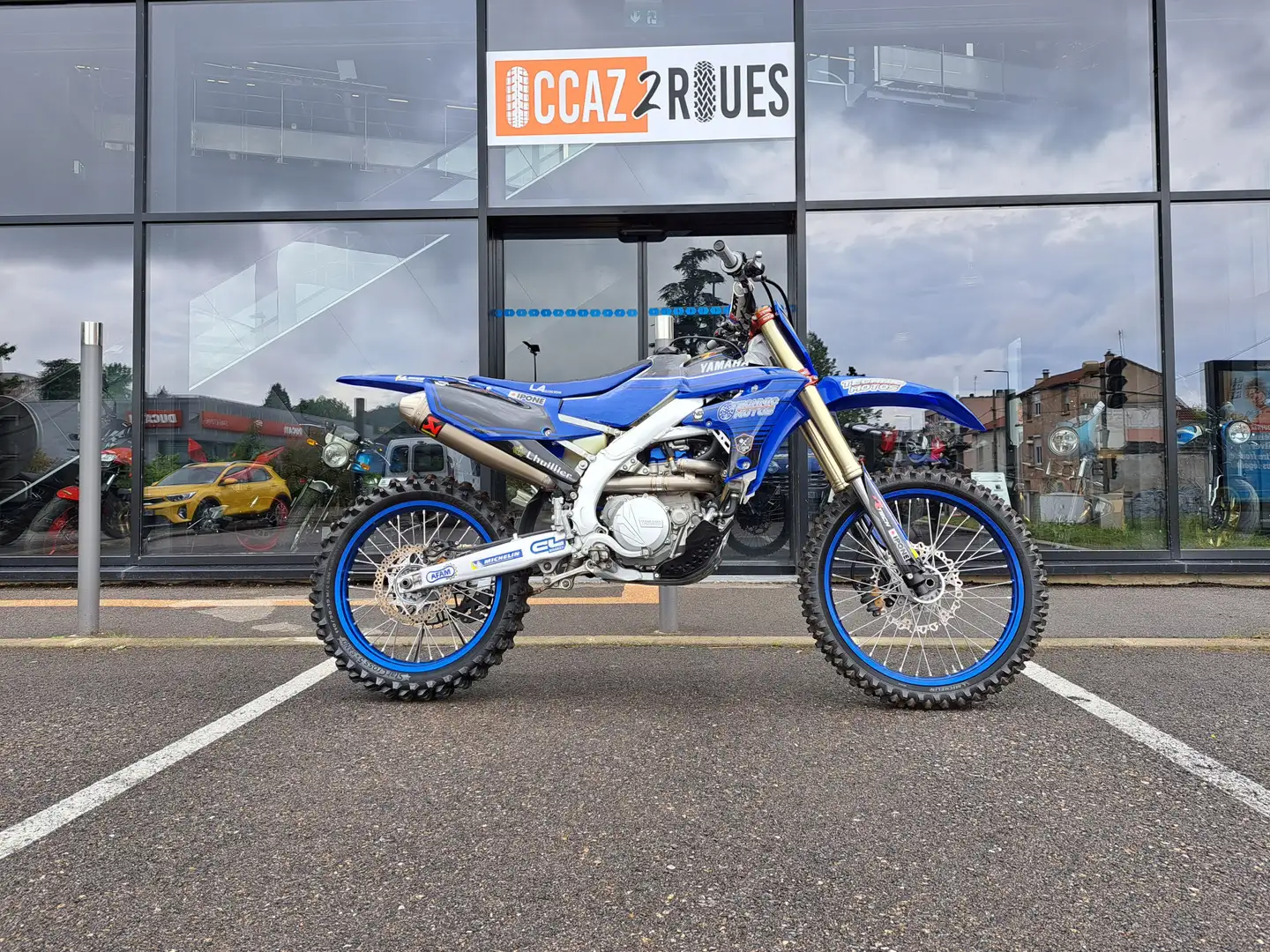 Yamaha YZ 450 Bleu - 1