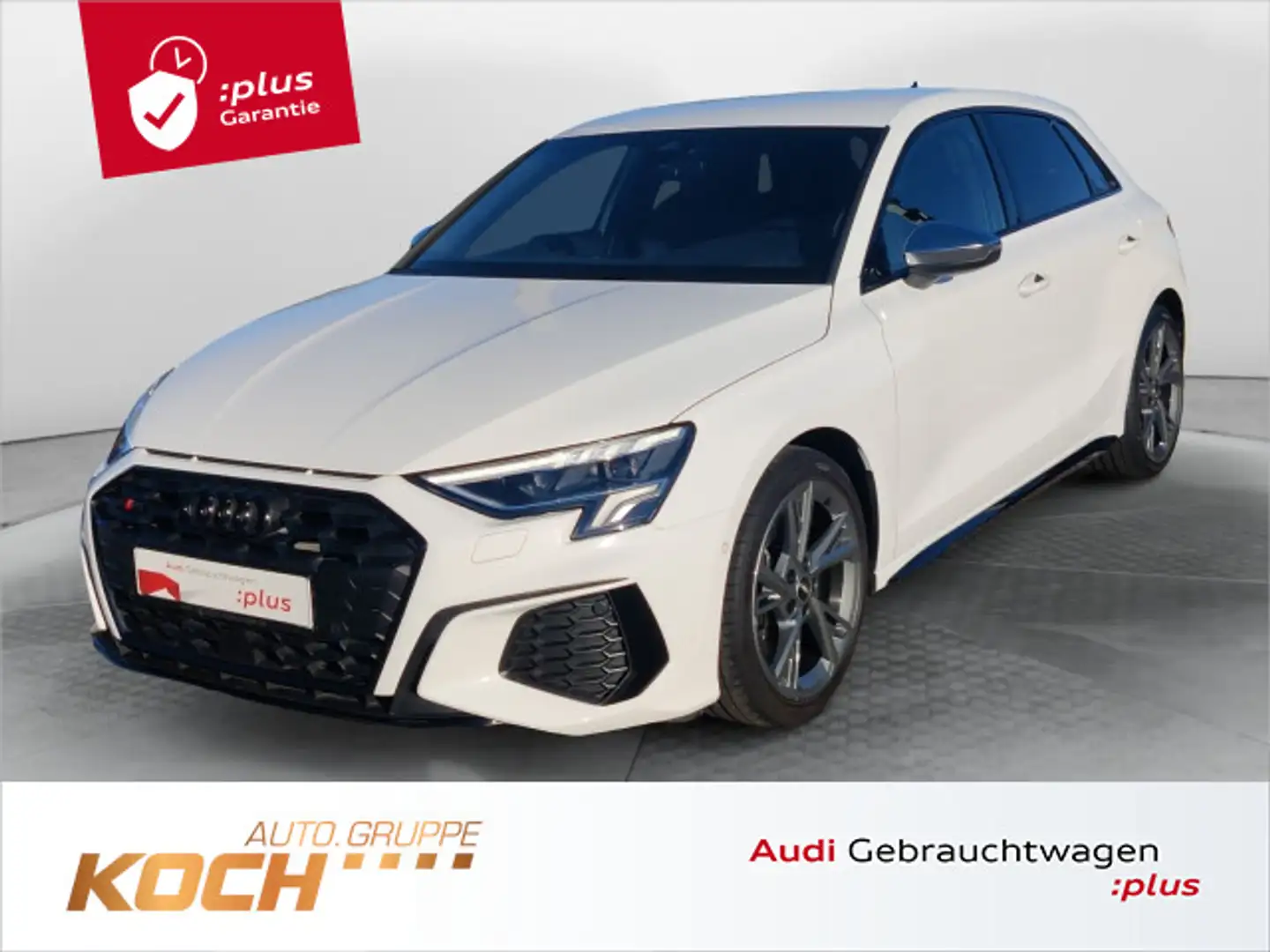 Audi S3 2.0 TFSI q. S-Tronic, ACC, Memory, Weiß - 1