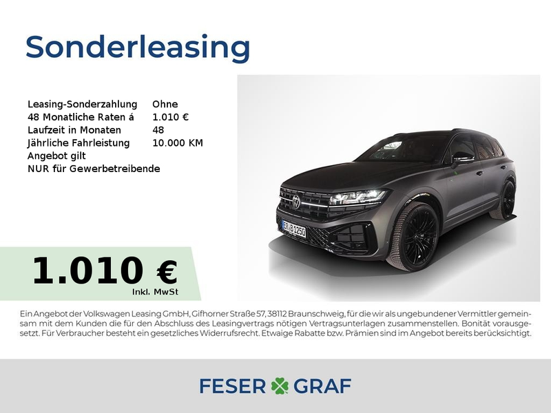 Volkswagen Touareg 3.0 TDI 4M R-Line Black ABT AHK Pano 22"