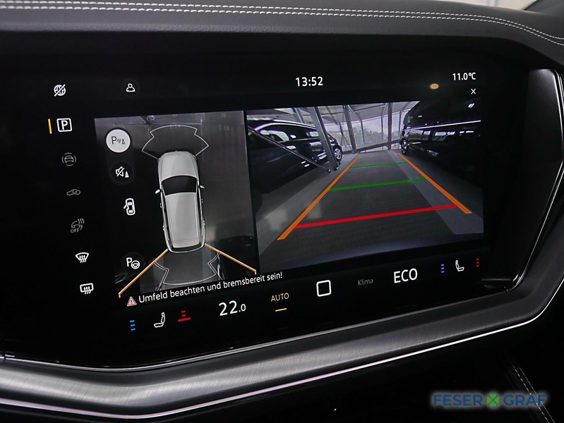 Volkswagen Touareg 3.0 TDI 4M R-Line Black ABT AHK Pano 22" — photo 12