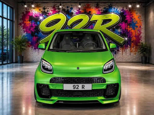 smart brabus NEW only 50 units Smart EQ BRABUS Exklusive Edition 92 R Cabrio