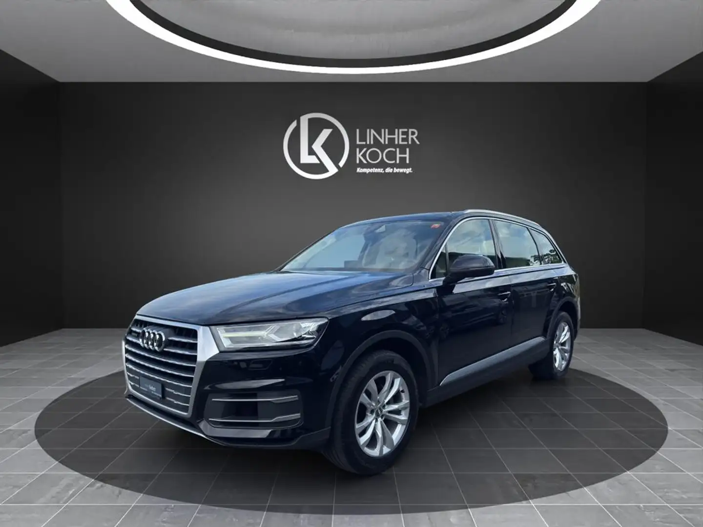 Audi Q7 50 TDI quattro ''Leder beige'' Schwarz - 1