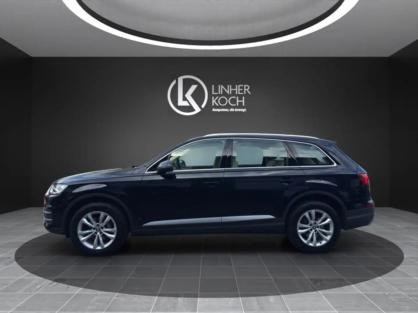 Audi Q7 50 TDI quattro ''Leder beige'' Zwart - 2