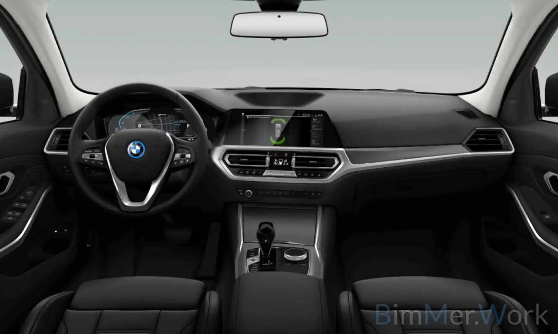 BMW 320 E Touring Navi Zetelverwarming Airco Sportstoelen Noir - 2