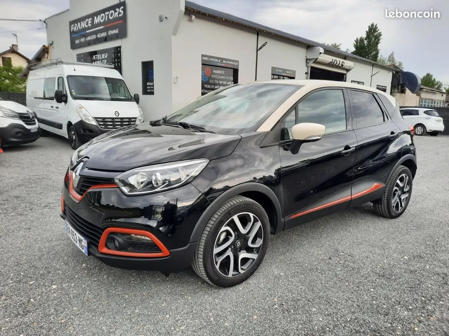 Renault Captur Intens 62300KMS BOITE DE VITESSES AUTOMATIQUE ETAT Noir - 1