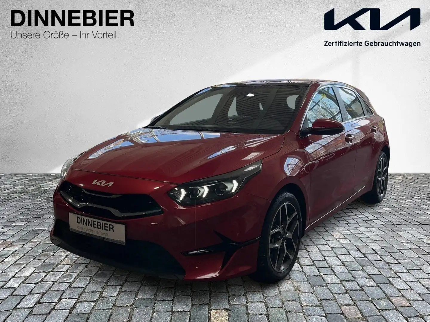 Kia Ceed / cee'd CEED 1.5T Spirit Glasdach+LED+Navi+Kamera Rosso - 2