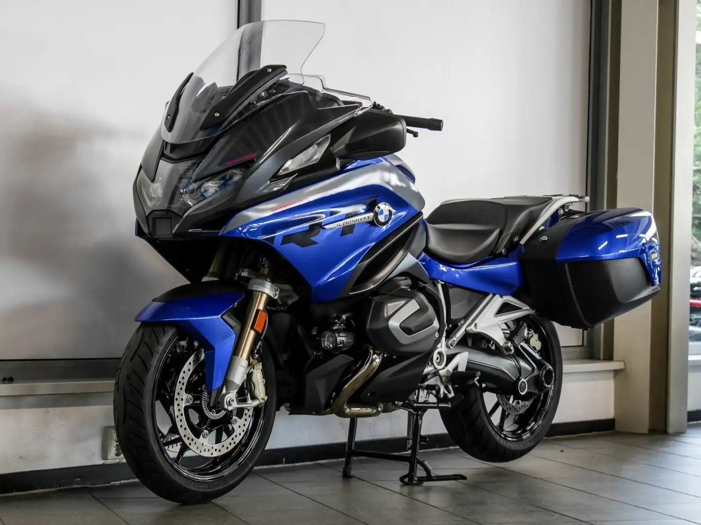 BMW R 1250 RT Komfort- & Dynamikpaket; ACC & Audiosystem Bleu - 2