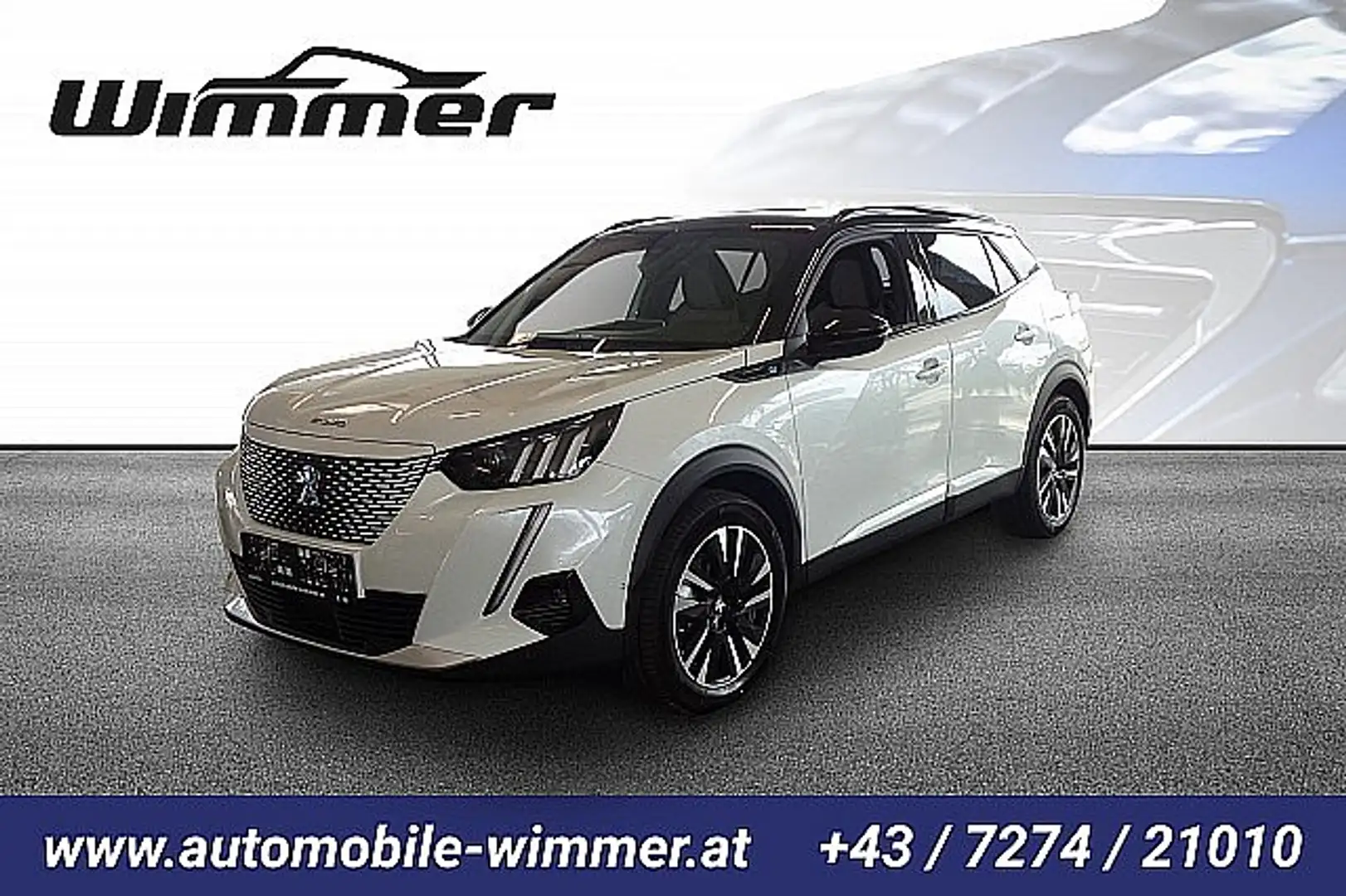 Peugeot e-2008 50kWh GT Pack Weiß - 1