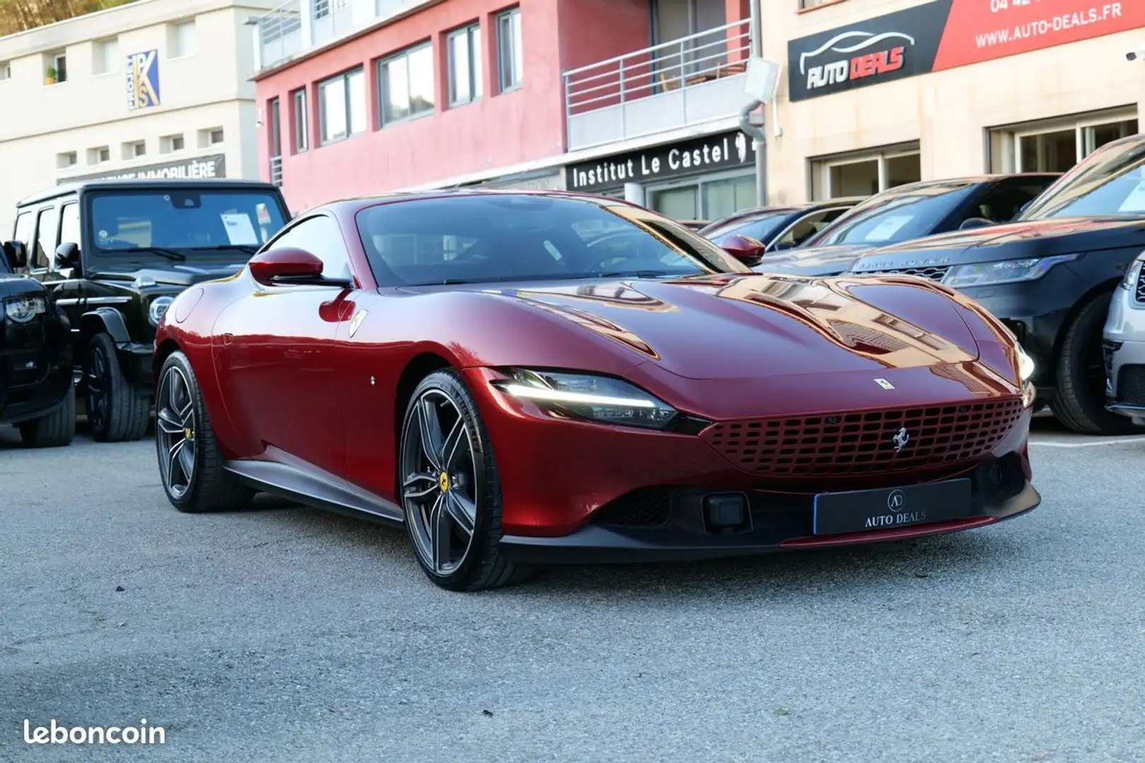 Ferrari Roma 3.9 v8 620 ch rosso fiorano Rosso - 1