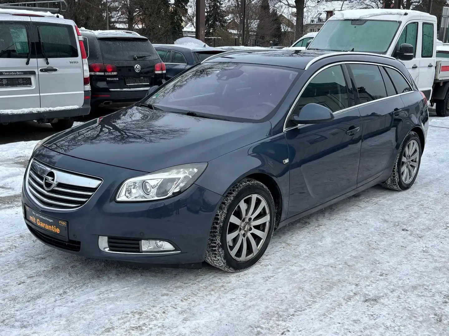 Opel Insignia 1,6 Sport Klima Leder Navi PDC SHZ Blau - 1