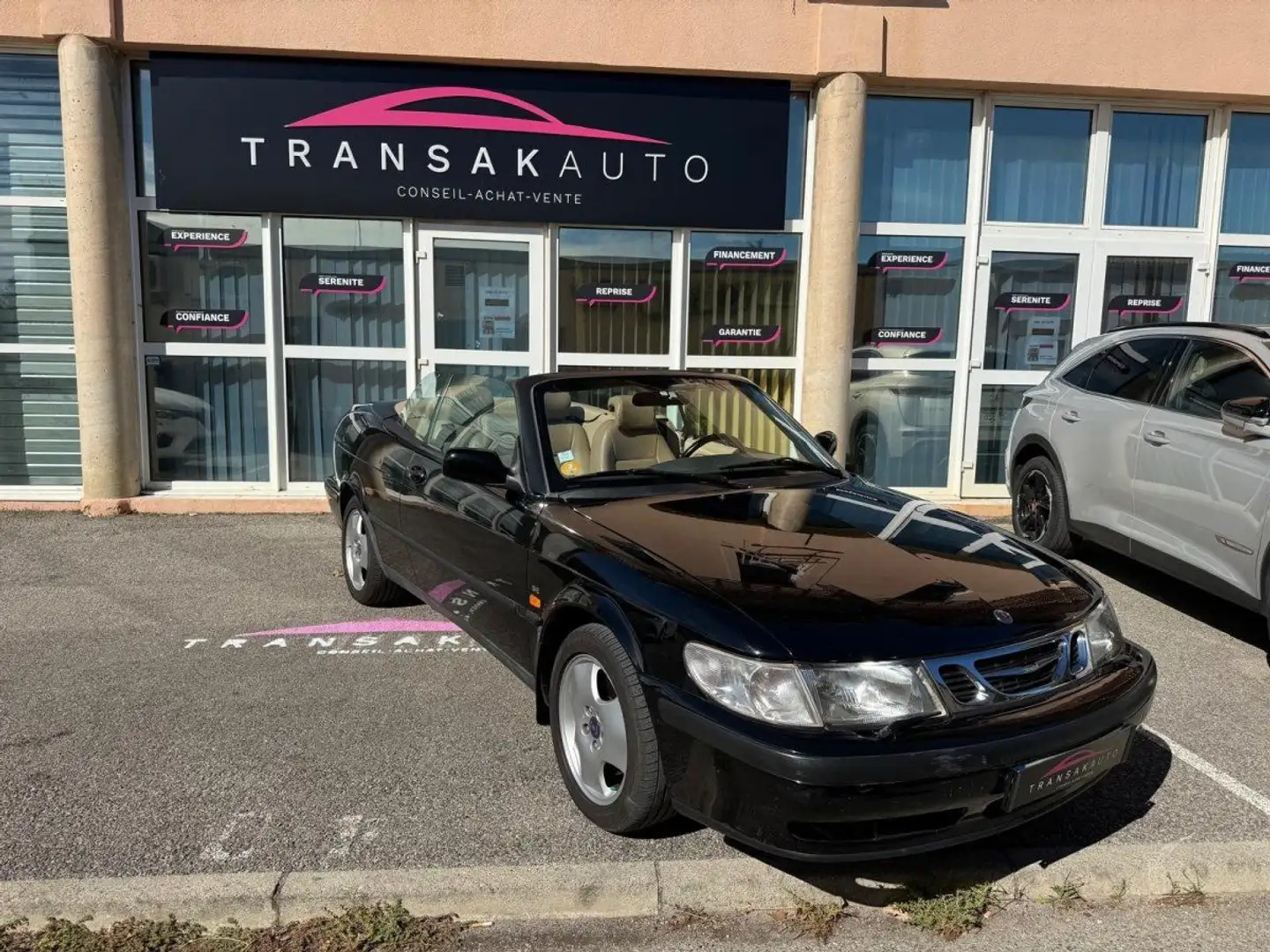 Saab 9-3 CABRIOLET 2.0i Tbo 205cv SE Noir - 1