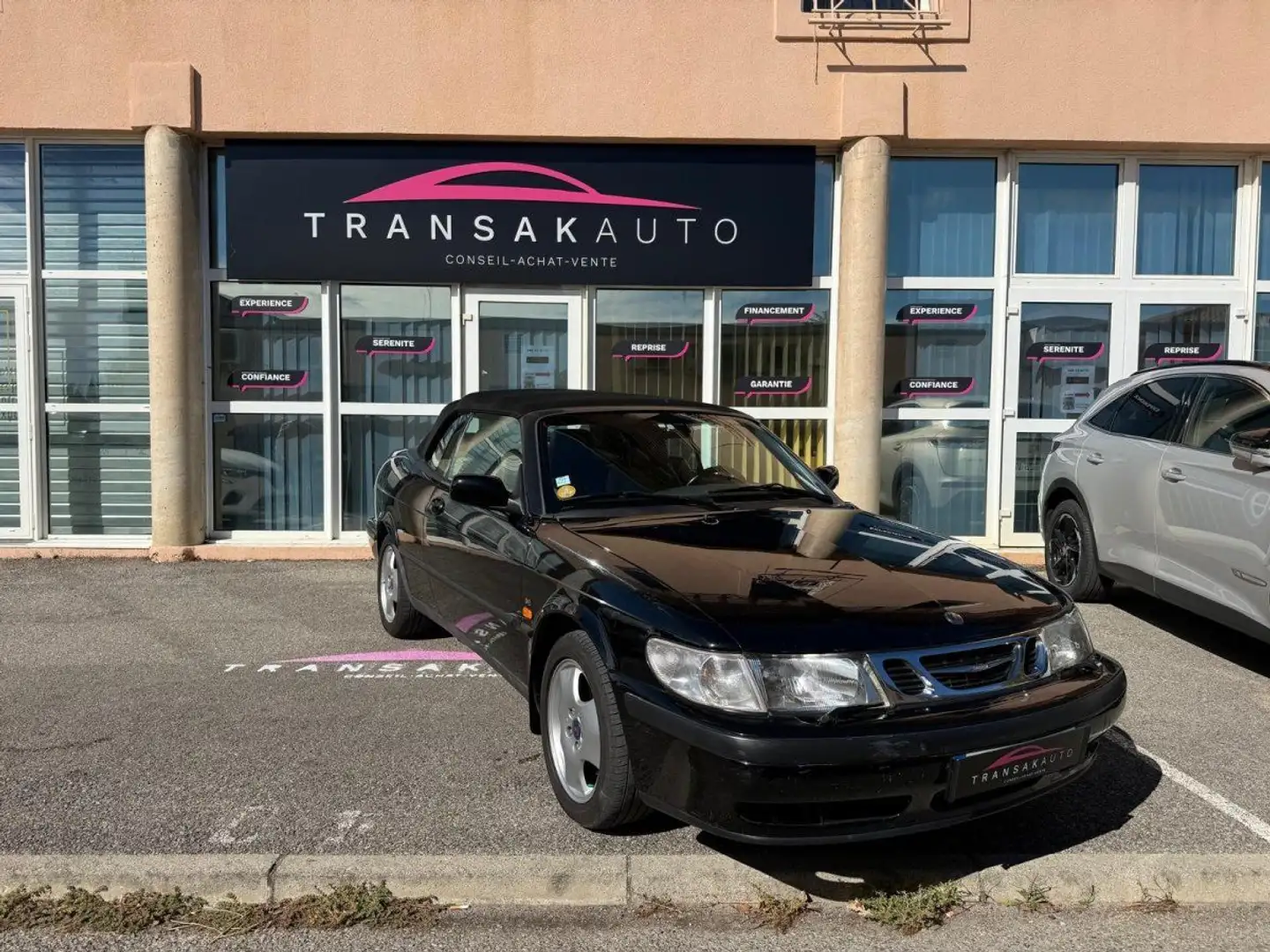 Saab 9-3 CABRIOLET 2.0i Tbo 205cv SE Zwart - 2
