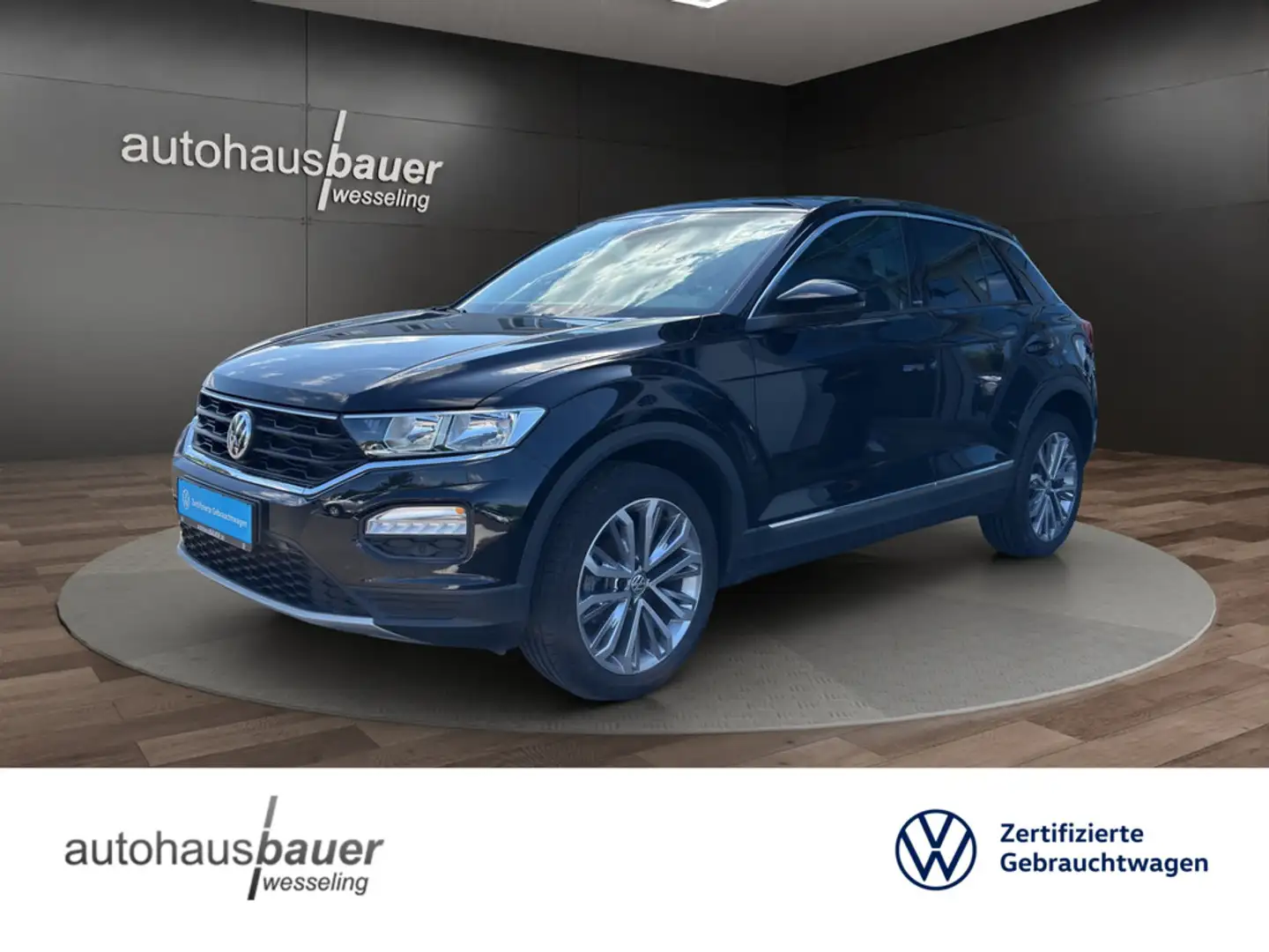 Volkswagen T-Roc 1.5l TSI Style R-Line *ACC,PDC,APP,AirCareKlima,SH Noir - 1