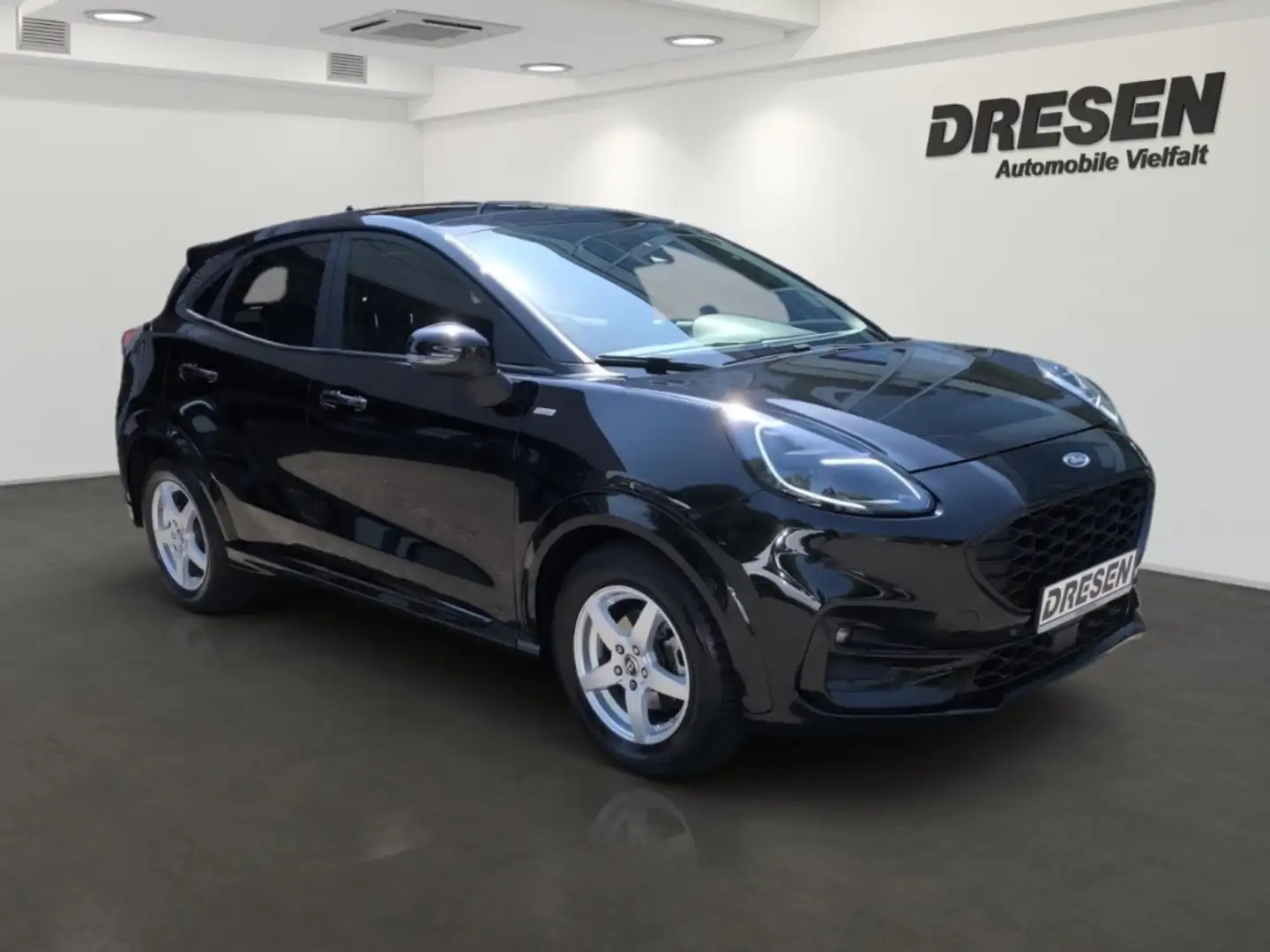 Ford Puma 1.0 EcoBoost Mild Hybrid  ST-LINE X El. Panodach N Schwarz - 2