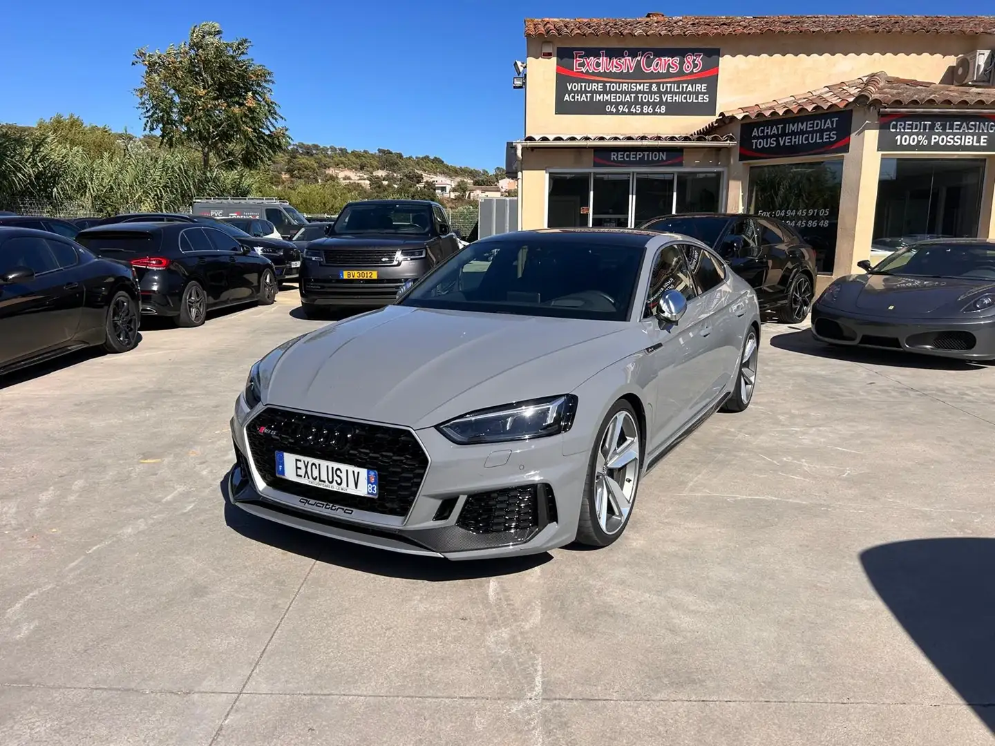 Audi RS5 2.9 V6 TFSI 450CH QUATTRO TIPTRONIC 8 EURO6D-T Grijs - 1