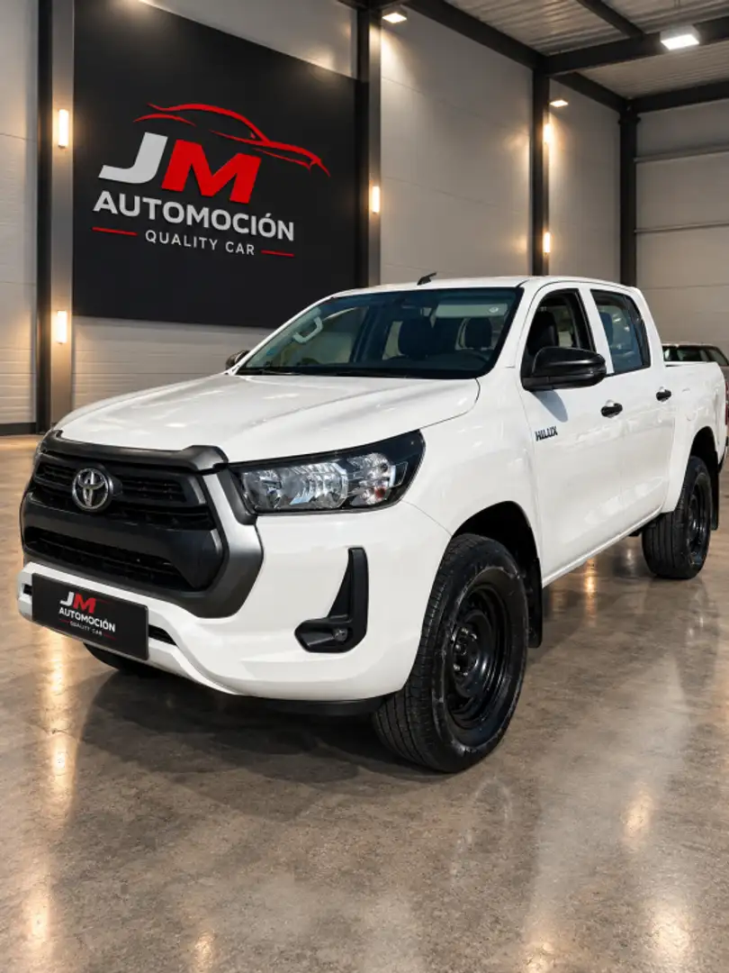 Toyota Hilux Cabina Doble GX Blanco - 1