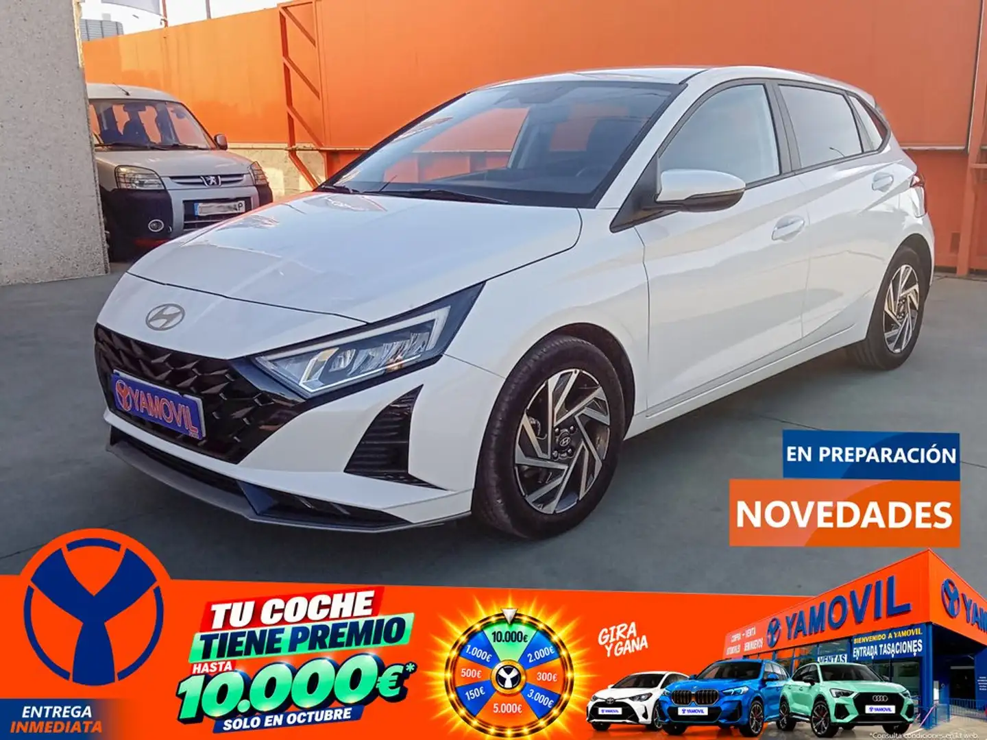 Hyundai i20 1.0 TGDI Klass 100 Blanco - 1