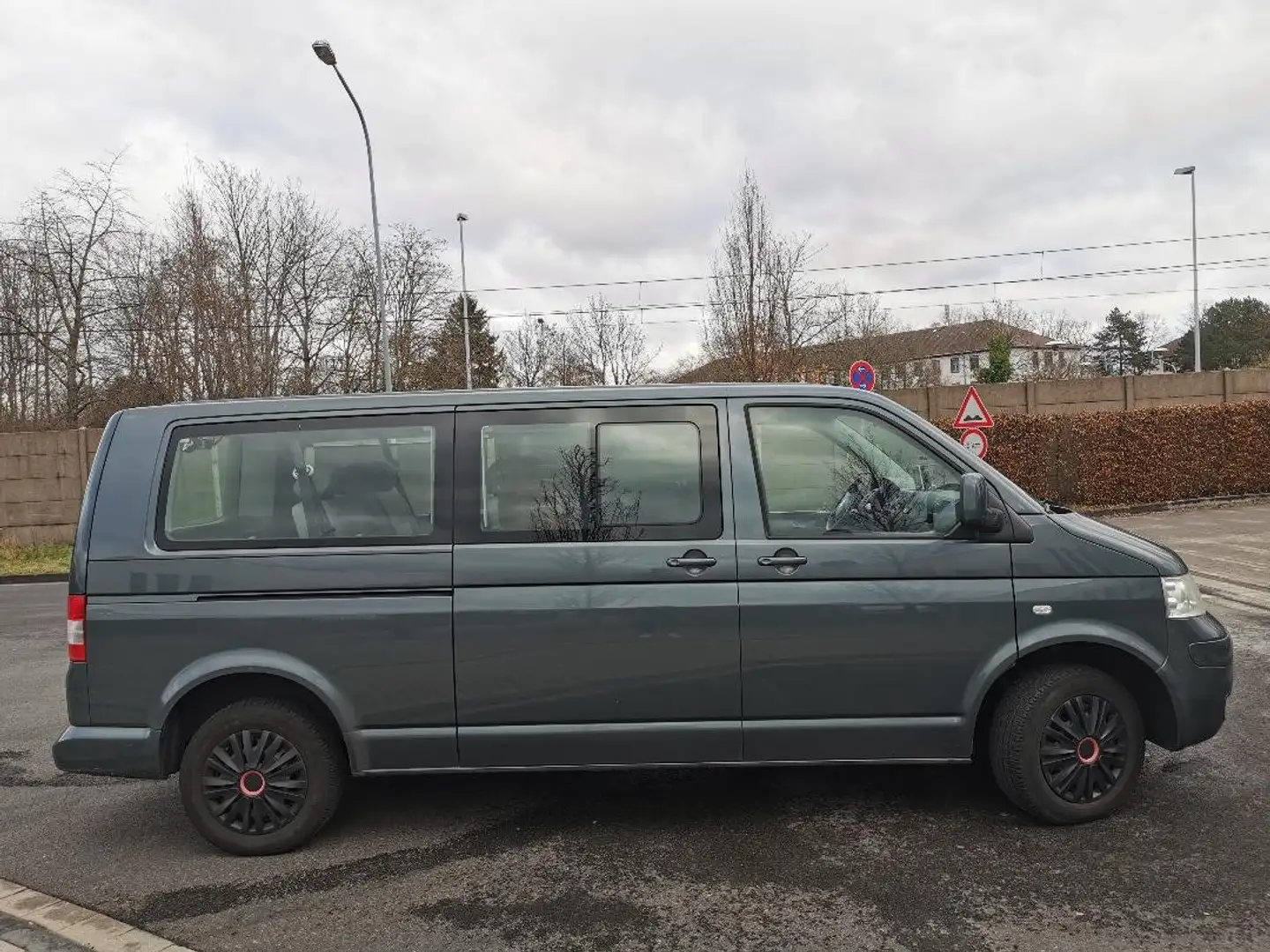 Volkswagen T5 Caravelle Caravelle Lang (7.Si.) DPF Сірий - 2