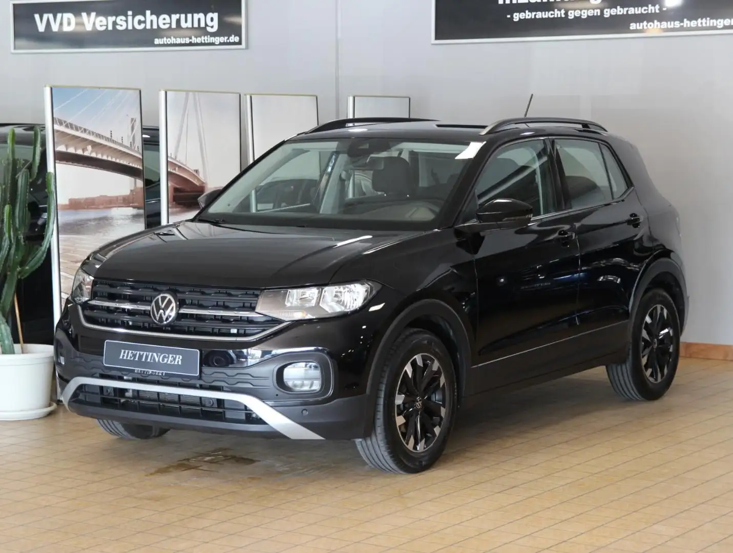 Volkswagen T-Cross Life 1.0 TSI 6-Gang, Navi,Beats,ACC,Einp Schwarz - 1
