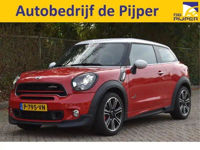 MINI John Cooper Works Paceman 1.6 S ALL4 Chili 218 pk | Wired | Leder | Navi | S