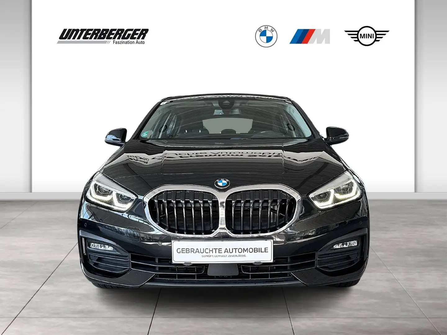 BMW 118 d Advantage LED Tempomat Klimaaut. Shz PDC Schwarz - 2