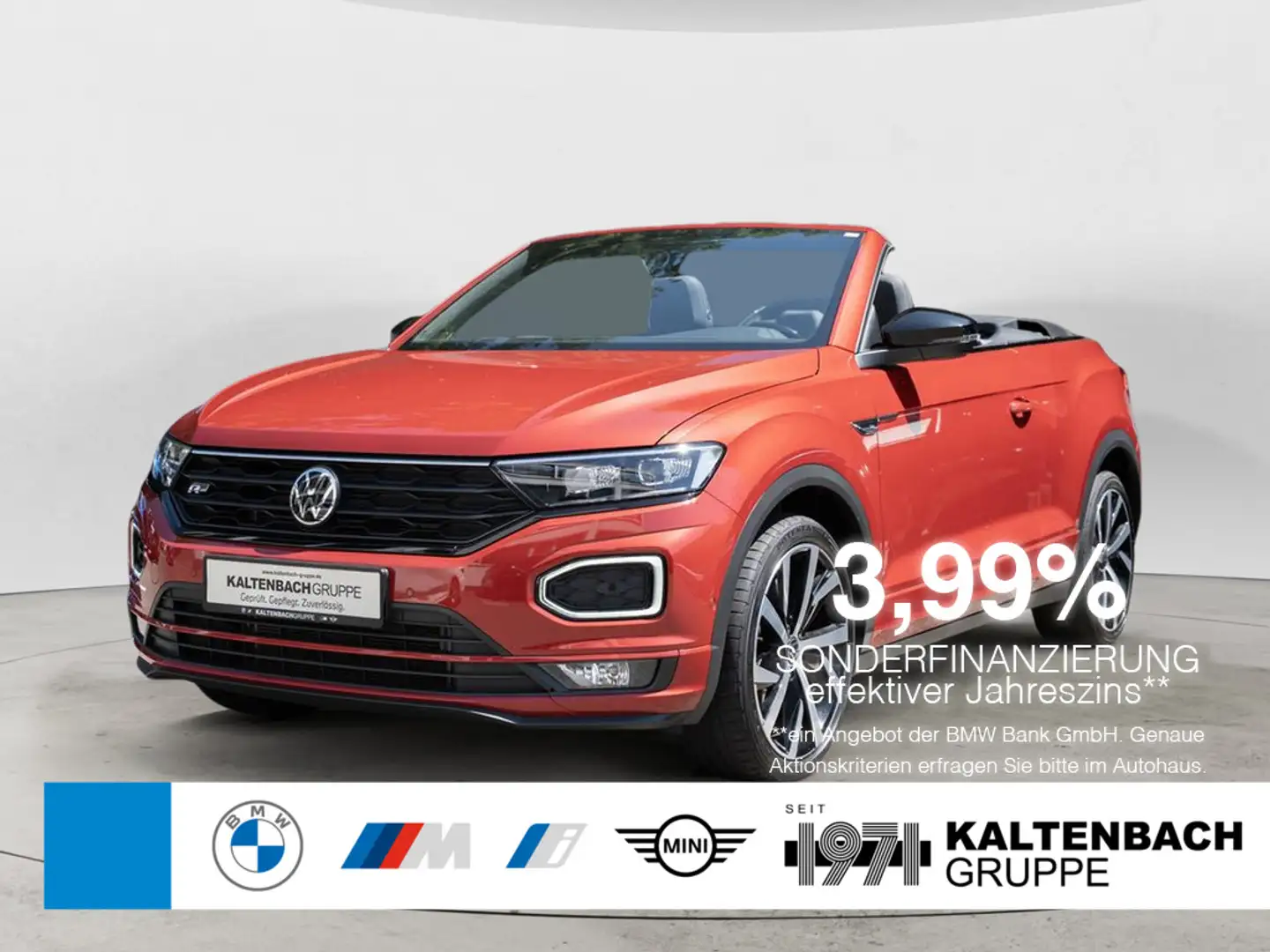 Volkswagen T-Roc Cabriolet 1.5 TSI R-Line AHK LED ACC Rot - 1