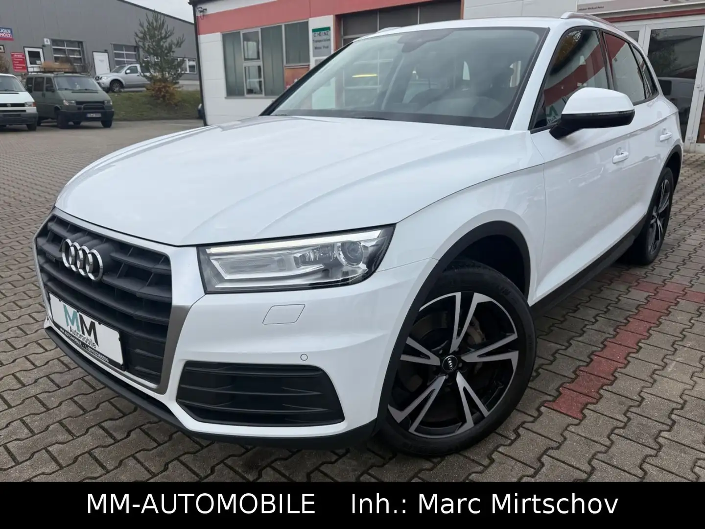 Audi Q5 2.0 TDI quattro s-tronic-2.HAND-NAVI-XEN-20Z Weiß - 2