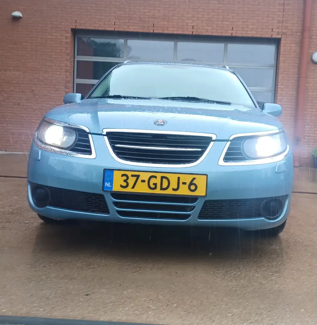 Saab 9-5 Kombi 2.0t Linear BioPower Blu/Azzurro - 1
