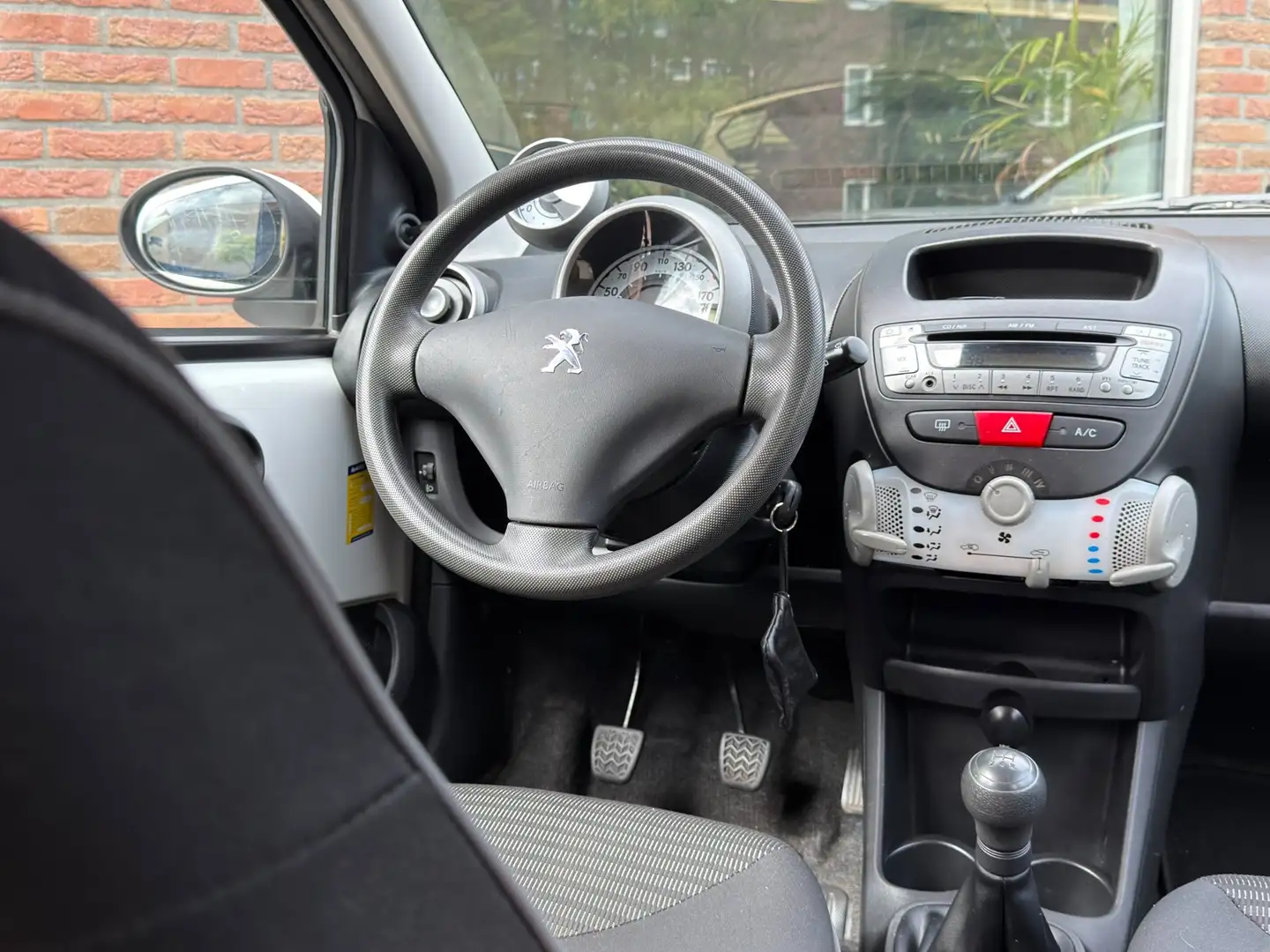 Peugeot 107 1.0 Active | Airco | Led | 5-drs | El. ramen | Nap Wit - 2