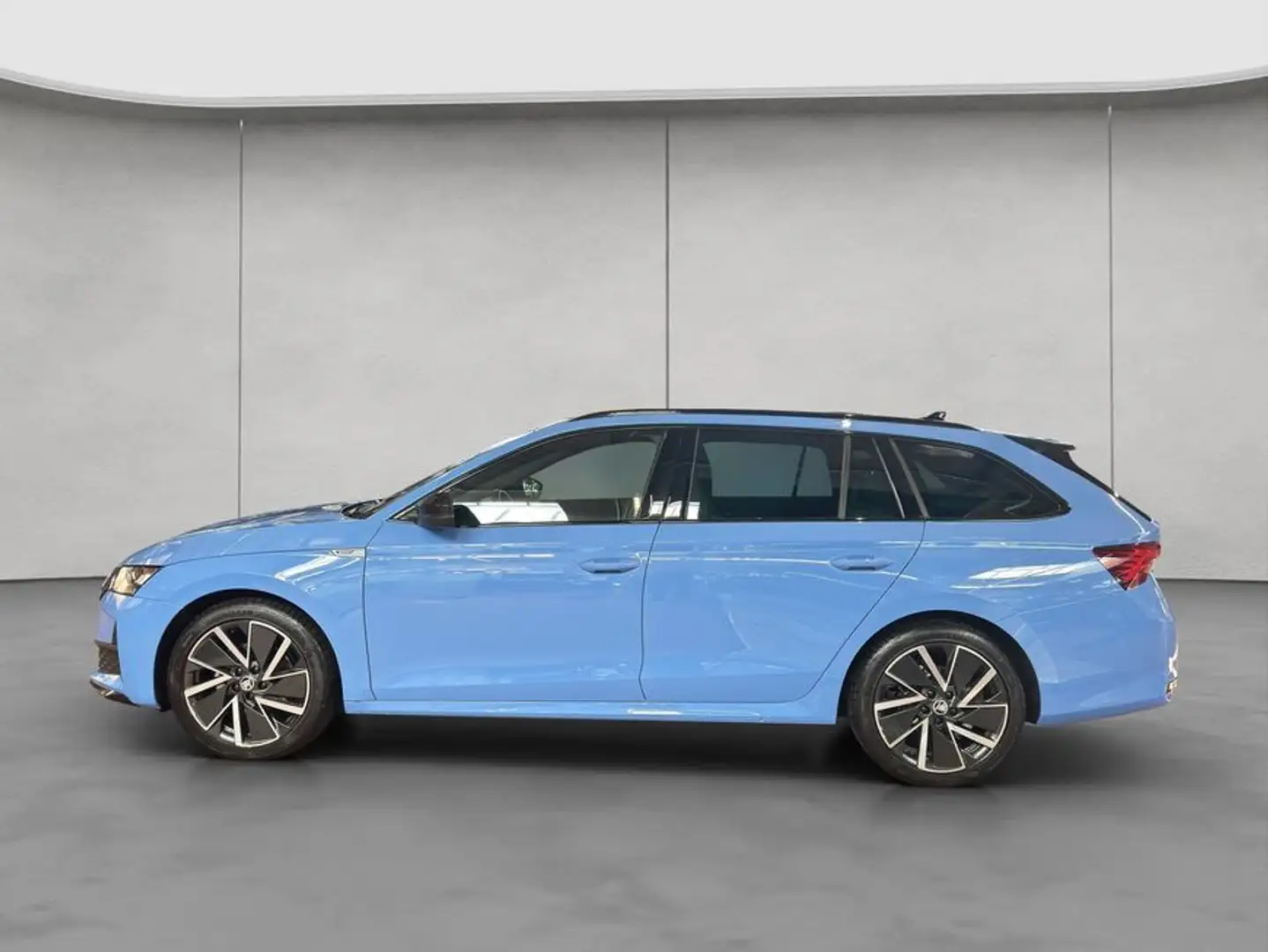 Skoda Octavia Combi 2.0 TDI DSG Sportline AHK Blau - 2