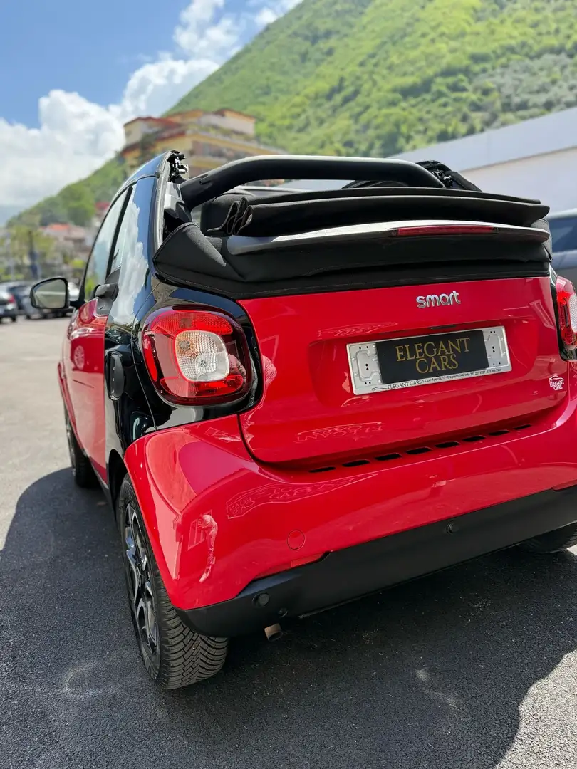 smart forTwo Cabrio 1.0 mhd Passion 71cv FL Červená - 2