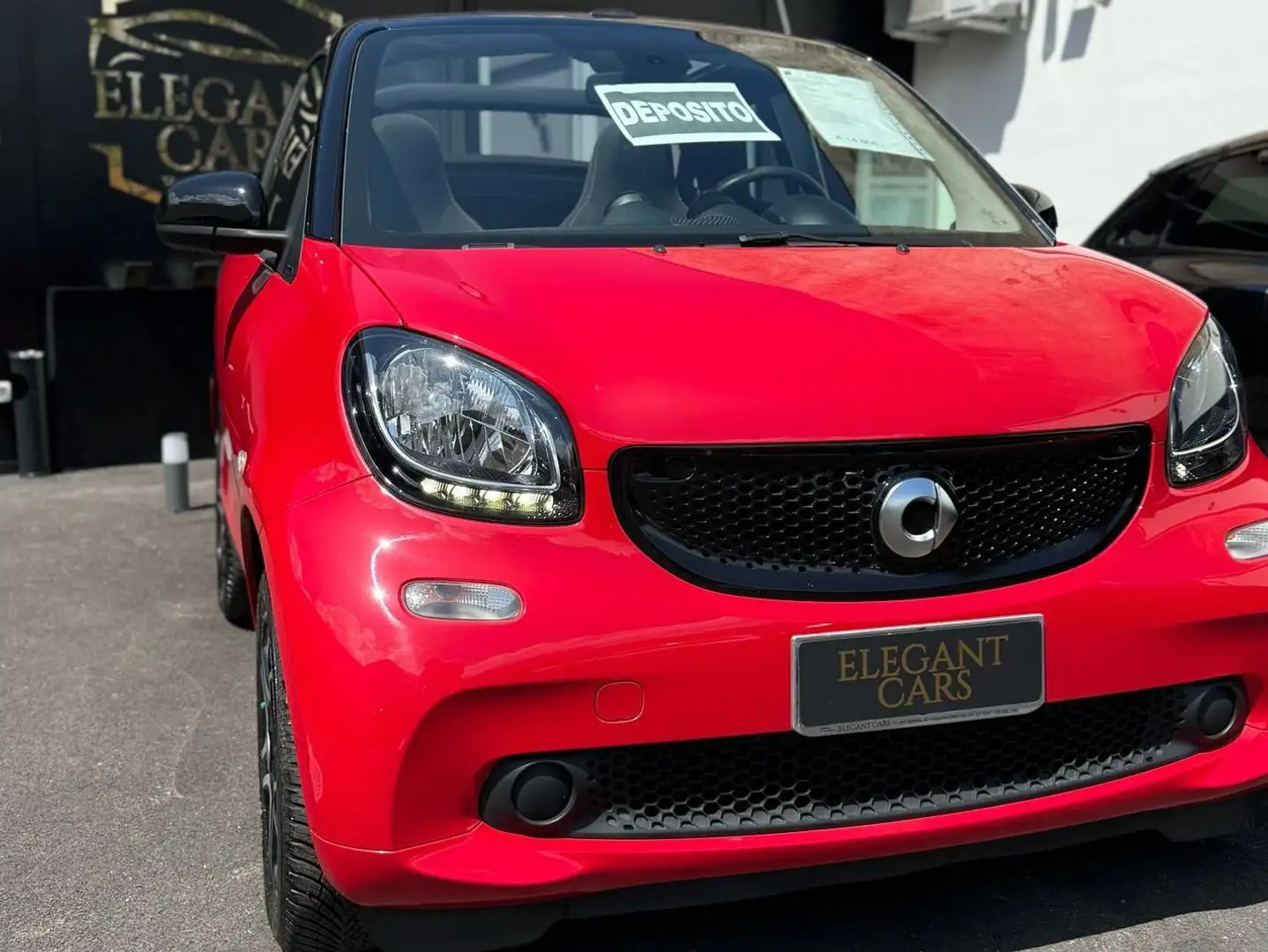 smart forTwo Cabrio 1.0 mhd Passion 71cv FL Červená - 1