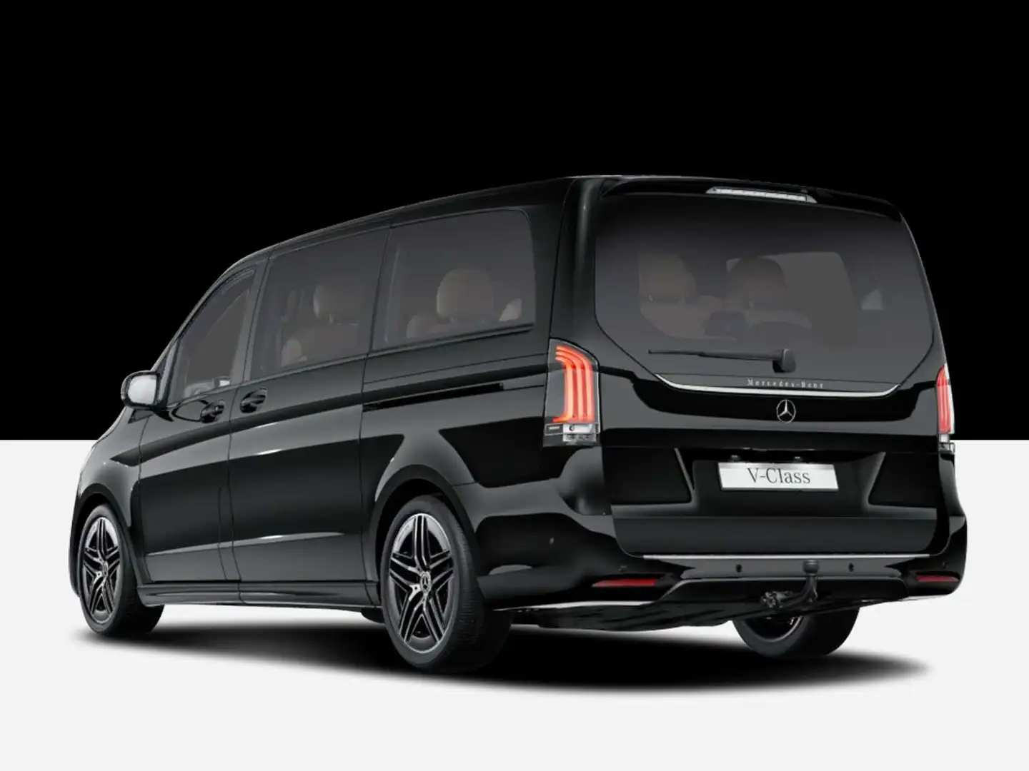 Mercedes-Benz V 300 V 300 d 4MATIC AVANTGARDE Lang  AMG Line/Basic Noir - 2