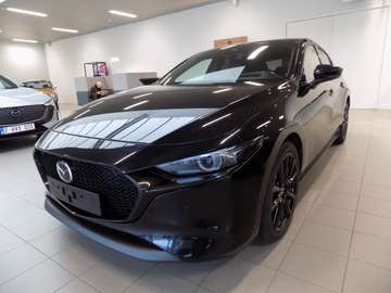 3 e-SKYACTIV-X 2.0 Takumi + Burgundy leder