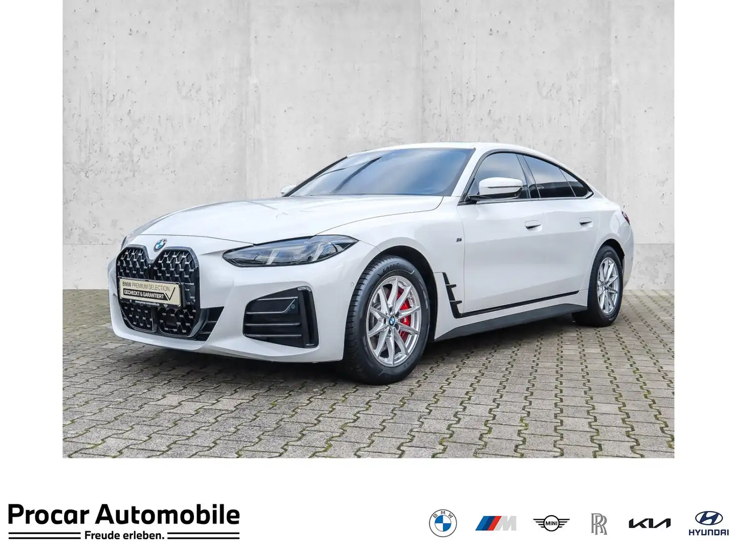 BMW 420 i Gran Coupé M Sport Pro Glasd. ACC LED PA+ HiFi S Weiß - 1