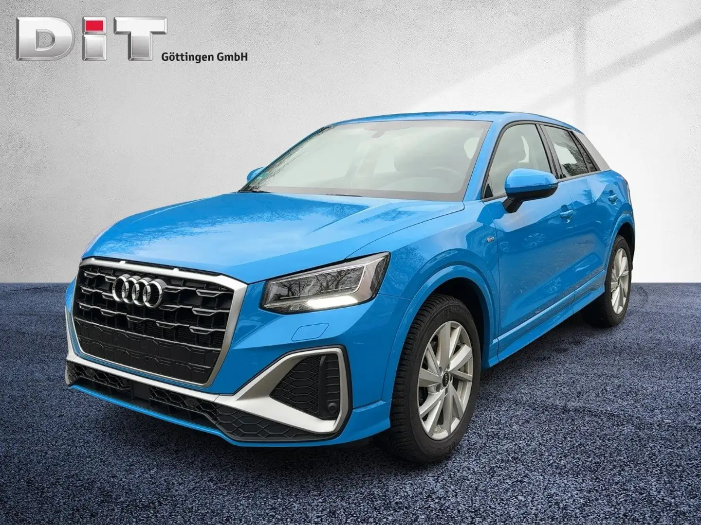 Audi Q2 35 1.5 TFSI S-Line LED+Navi+SHZ+2xKlima+LM Blau - 1