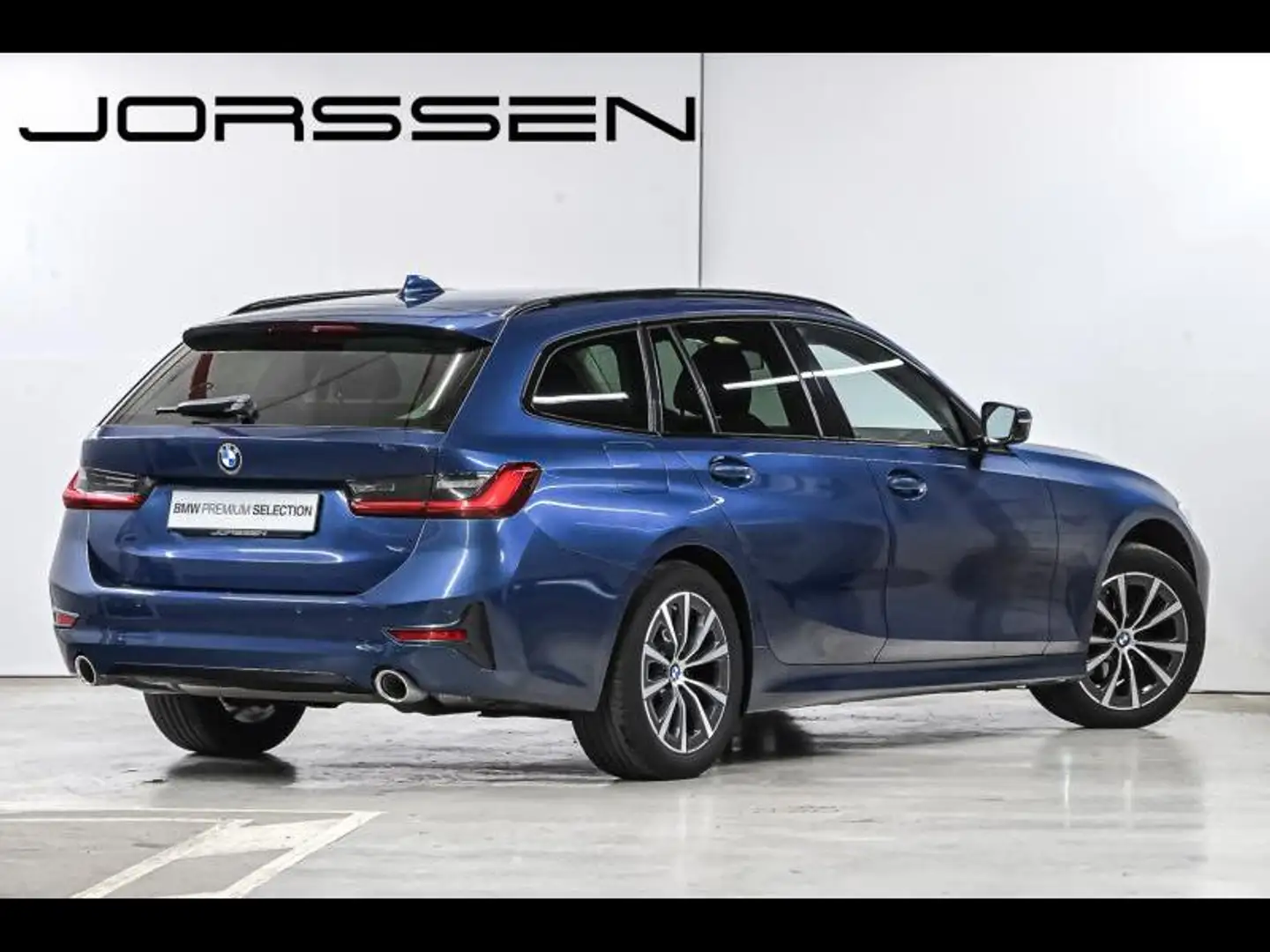 BMW 318 Touring Bleu - 2