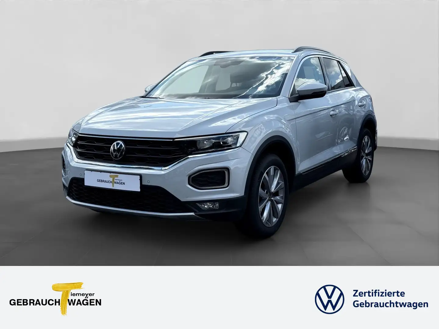 Volkswagen T-Roc 1.5 TSI DSG STYLE AHK NAVI LED VIRTUAL ACC Argent - 1