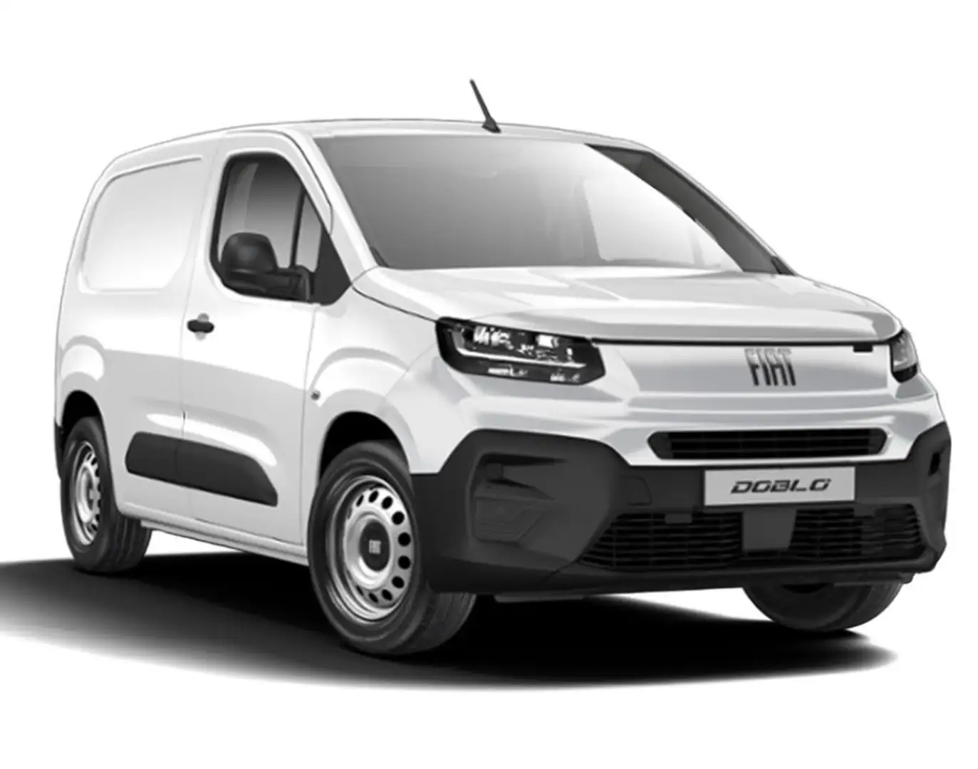 Fiat Doblò Doblo 1.5 BlueHdi 100CV L1-H1 Van Wit - 1