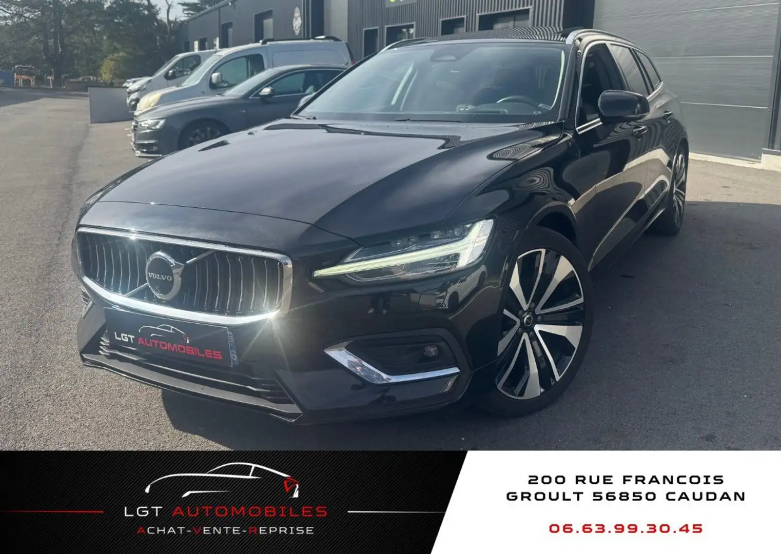 Volvo V60 II B4 197ch Ultimate Geartronic 8 Noir - 1