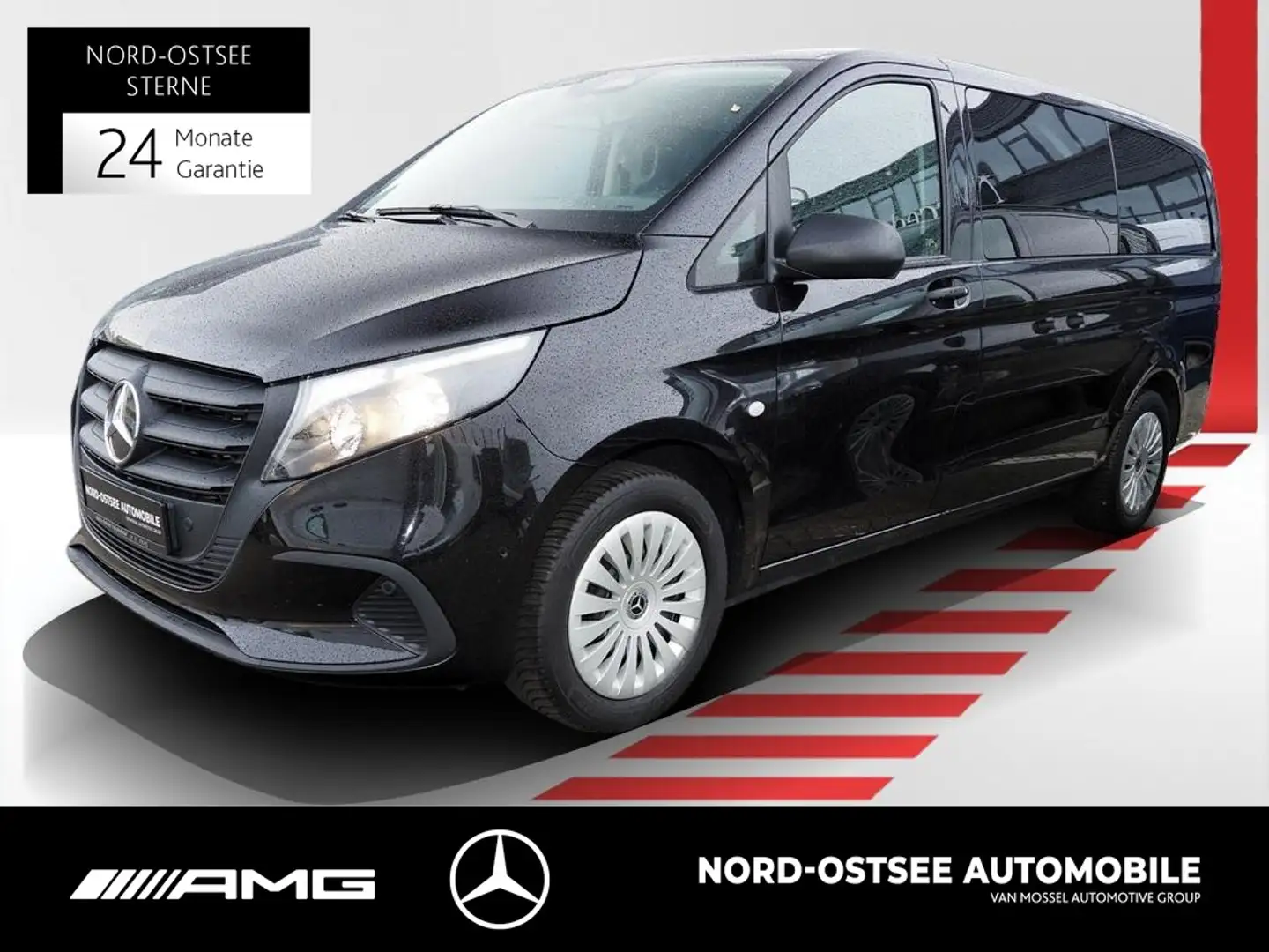 Mercedes-Benz Vito 116 TOURER NEUES MODELL AHK 2,5t KAMERA NAV Noir - 1