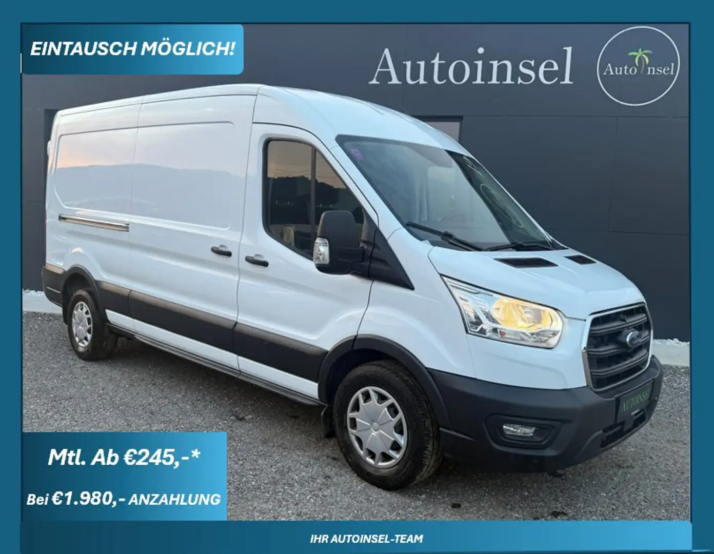 Ford Transit 350 L3H2 Trend AHK Weiß - 1